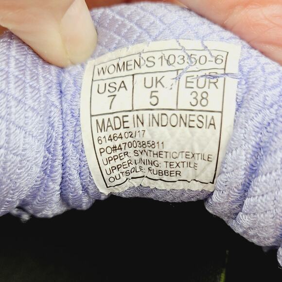 Sauscony Guide 10 Runing Shoe Purple Black,Womens Size 7 - Picture 9 of 9